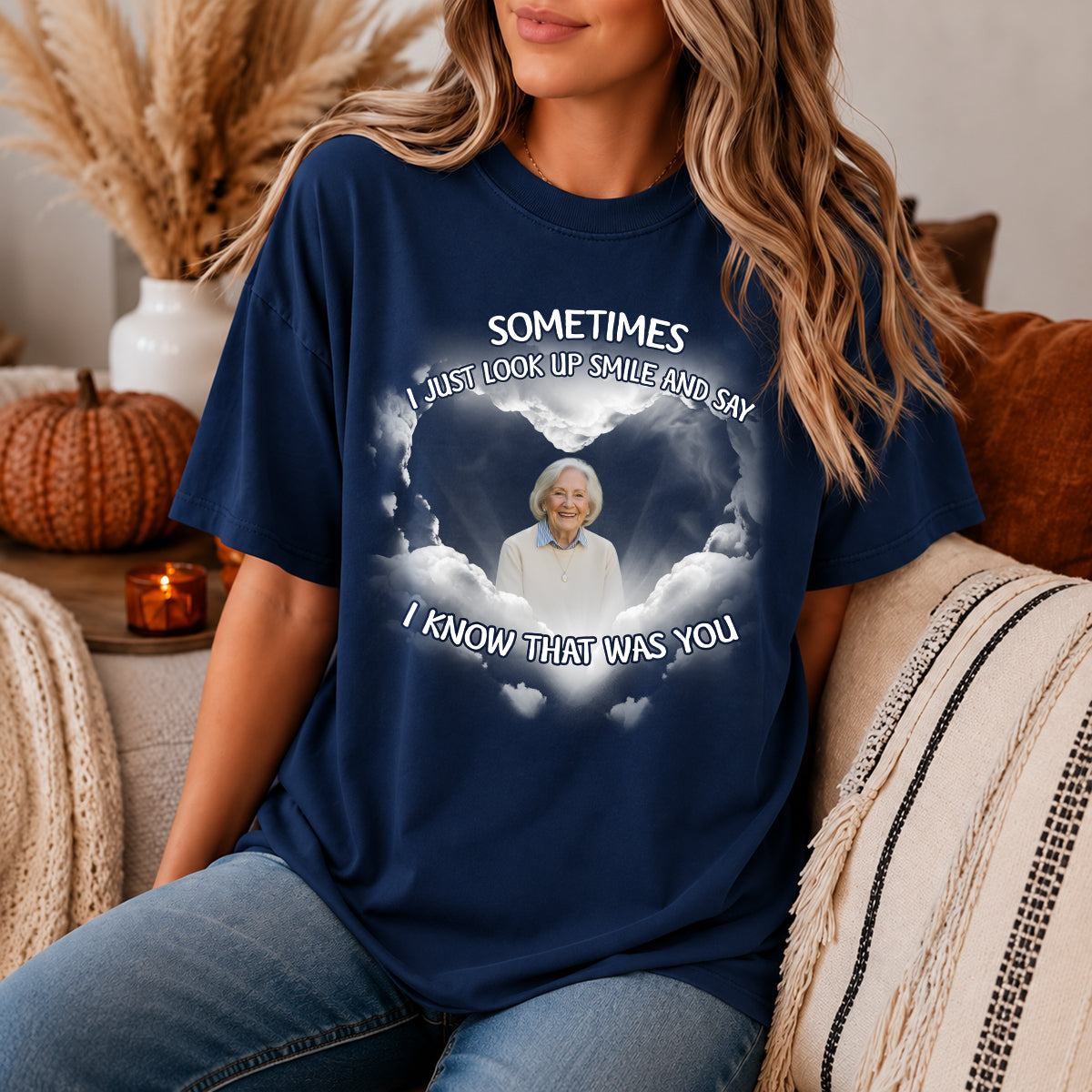 I Know That Was You Memorial T-shirt, Personalized Remembrance Classic Unisex Shirt