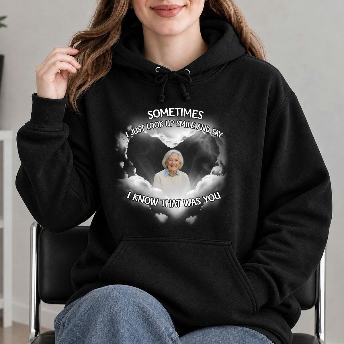 I Know That Was You Memorial Hoodie, Personalized Remembrance Classic Unisex Hoodies