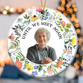 Until We Meet Again - Memorial Gifts For Loss Of Loved Ones - Personalized Ceramic Photo Ornament